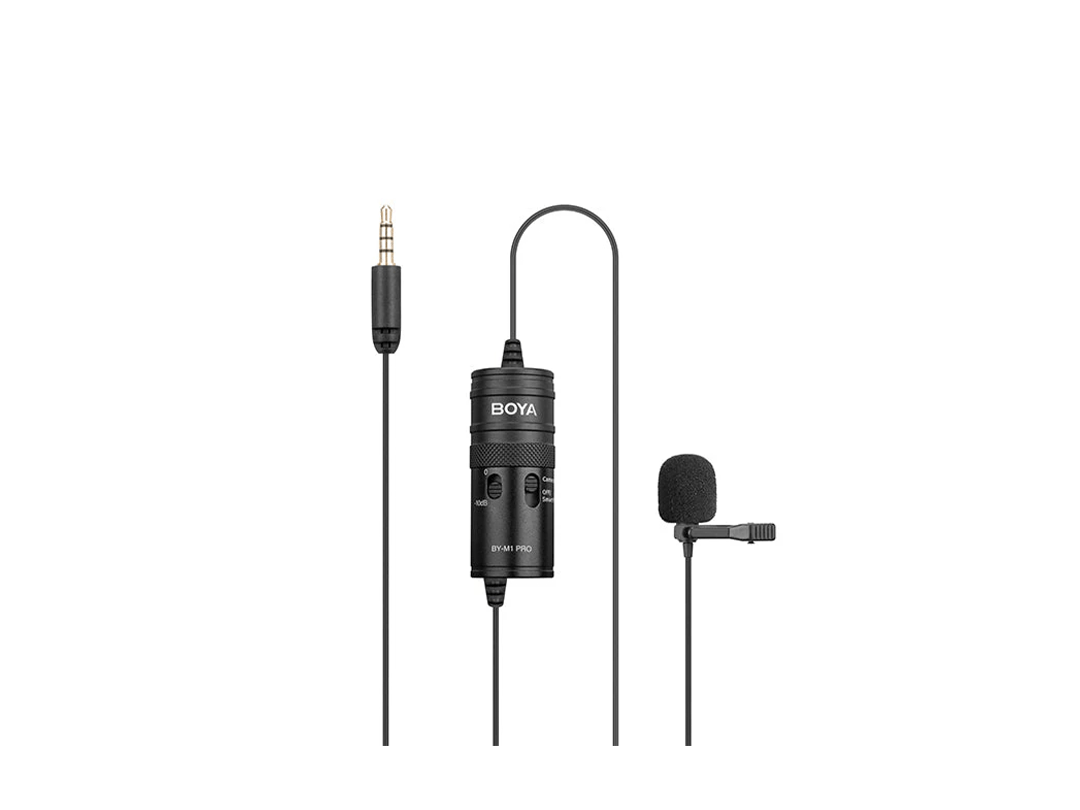 BOYA by-M1 Pro II Lavalier Microphone in Qatar BOYA by-M1 Pro II Lavalier Microphone in Qatar